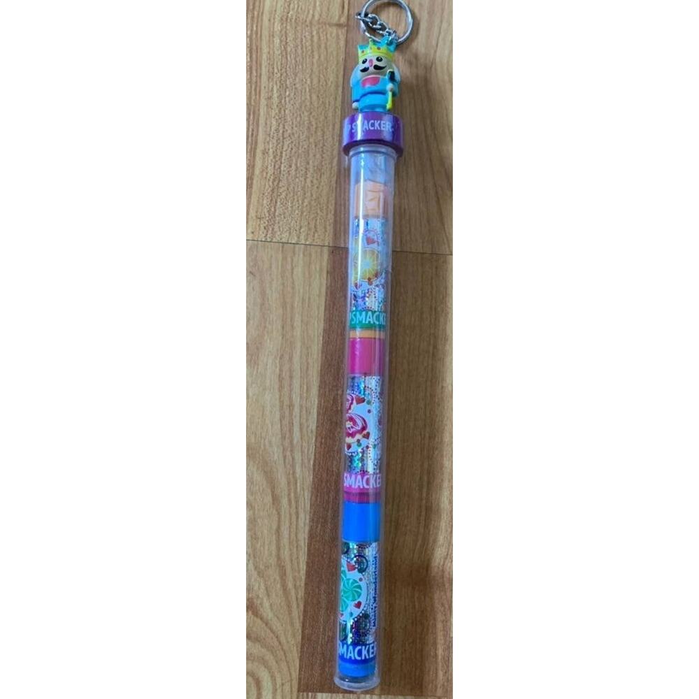 Set Of 3 Lip-smackers In A Keychain